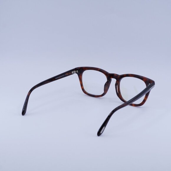 Tom Ford FT5870-F-B 054 Eyeglasses Red Havana 52mm Square Frame - Picture 9 of 10